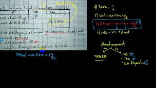 exercice 1 corrigé comptabilité amortissement bi darija [upl. by Oruasi64]