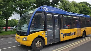 Tynedale Links 74 to Matfen then Hexham  Go North East 669  NK16 BXL [upl. by Sandry]