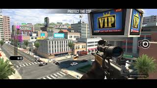 Pure Sniper Z13 Mission 15 Lethal Weapon Protect The Cop [upl. by Yaral301]