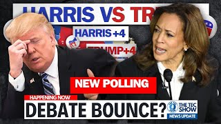 FiveThirtyEight Kamala Harris Receives BIG Debate BUMP [upl. by Harrat]