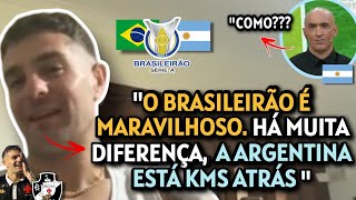 PABLO VEGETTI DEIXOU ARGENTINOS BOLADOS EXALTOU TUDO NO BRASILEIRÃO E ACABOU COM A LIGA ARGENTINA [upl. by Evvie]