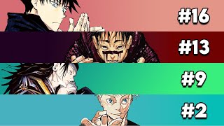 LOS 20 HECHICEROS MÁS PODEROSOS DE JUJUTSU KAISEN [upl. by Nosnah]