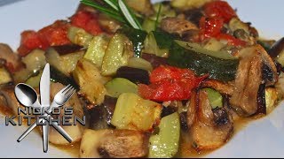 RATATOUILLE  VIDEO RECIPE [upl. by Natanoy]