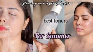 Summer Skincare BEST Toners for All Skin Types Available In India ✨ [upl. by Karney]