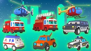 Emergency Vehicles  Vehicles for Kids  Rescue Trucks  3D Video [upl. by Willms264]