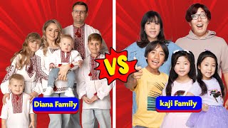 Kids Diana Show Family VS Ryans World Family Real Name and Ages 2024 [upl. by Yklam30]