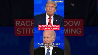 Rachel Maddow reacts to an indelible line from tonights debate [upl. by Uriel]