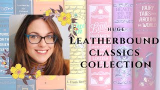 NEW Barnes and Noble Leatherbound and Canterbury Classics Collection [upl. by Ilhsa]