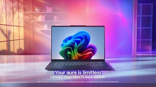 Introducing the Lenovo Yoga Slim 7i Aura Edition  Your Aura is Limitless [upl. by Soll182]