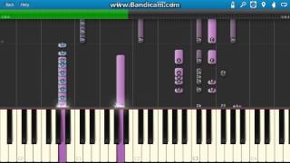 Depeche Mode  Enjoy The Silence Piano Tutorial  Synthesia [upl. by Niawd514]