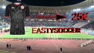 UNBOXING DU MAILLOT THIRD DE LA TUNISIE  UNBOXING TUNISIE MAILLOT FOOT EASTYSOCCER [upl. by Nevur]