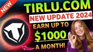 🚀 EARN 1 TO 1000 A MONTH BY TRADING YOUR CRYPTO🔥 TIRLU EXCHANGE REVIEW 2024🔥 BIG UPDATE [upl. by Chassin81]