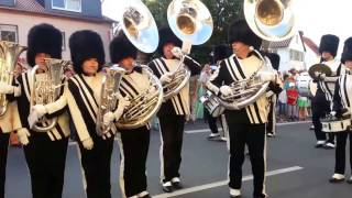 Fanfarencorps Königstein beim Laternenfest in Büdesheim 2014 [upl. by Hurley]