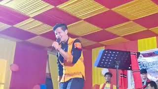 Riyan Raj  New Mising song  stage program [upl. by Arzed]