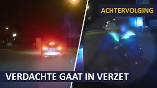 Politie  Verdachte op de vlucht  Rijden onder invloed  Achtervolging [upl. by Chao685]