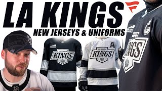 Los Angeles Kings NEW Jerseys amp Uniforms [upl. by Cann]