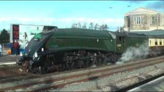 60019 Bittern Calls at Swindon 281109 [upl. by Nahsin]