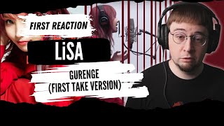 1st Time Reaction LiSA  Gurenge First Take Version [upl. by Sloatman]