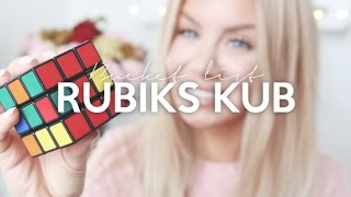 LÖSA RUBIKS KUB  Min bucket list 2017 [upl. by Urbas]