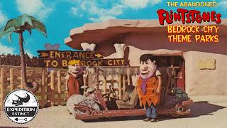 The quotAbandoned amp Creepyquot Flintstones Theme Parks Bedrock City  Expedition Extinct [upl. by Klusek]