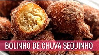 BOLINHO DE CHUVA SEQUINHO COM BANANA FÁCIL COM ÁGUA [upl. by Googins]