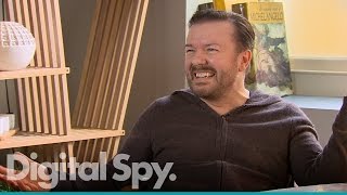 Ricky Gervais very excited about Special Correspondents amp David Brent film [upl. by Avuha]