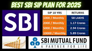 🔥 Best SBI SIP Plan for 2025  🚀SBI Best Mutual Fund For SIP Investment I Review in English [upl. by Gnep]