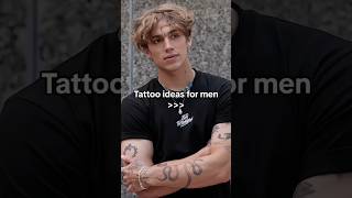 Best Tattoo for Men ✒️shorts youtubeshorts ytshorts glowup viralvideo [upl. by Blondy]