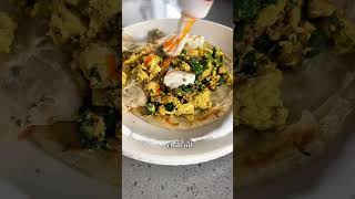 38g Vegan Protein Breakfast Wrap veganeats veganprotein [upl. by Deina438]