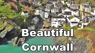 Beautiful Harbour Villages in Cornwall England [upl. by Nnaassilem]