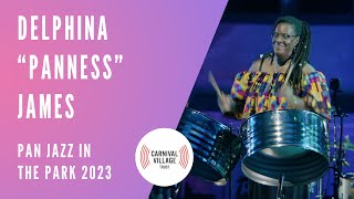 Delphina “Panness” James Pan Jazz in the Park 2023 [upl. by Einnor]