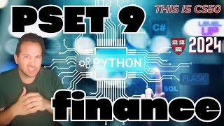 CS50 Finance  CS 50 Week 9 Problem Set Finance  Beginners Guide to PSET 9 2024 [upl. by Harlen]