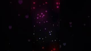 💕💜Red Purple Moving Hearts Background  Falling Hearts Motion Graphics shorts [upl. by Skcirdnek107]