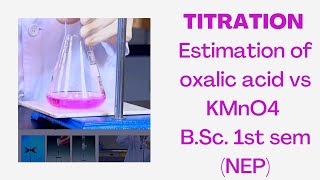 Part 18 Preparation and Standardization of Oxalic Acid  Pharmaceutical Analysis [upl. by Kareem]