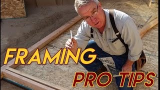 Framing Pro Tips [upl. by Tterab]