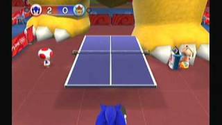 Mario and Sonic at the Olympics Table Tennis Event 33 [upl. by Anerul]