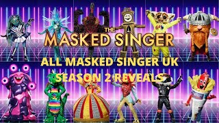 All Masked Singer UK Reveals Season 2 [upl. by Ladnar]