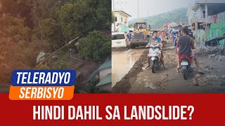 Talisay LGU denies illegal logging quarrying after landslide  06 November 2024 [upl. by Nythsa]