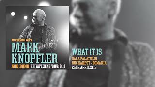 Mark Knopfler  What It Is Live Privateering Tour 2013 [upl. by Bekah127]