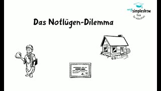 Praxis Ethik Philosophie Das Notlügen Dilemma [upl. by Ailahk]