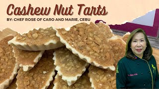 Cashew Nut Tarts [upl. by Nahshu314]