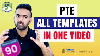 Proven PTE All Templates in one Video  Tips and Strategies  Language Academy PTE [upl. by Nakhsa]