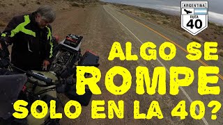 46  Se rompe la moto en medio del camino klr650 motoviajeros ruta40 argentinaenmoto [upl. by Ashien]