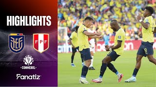 Ecuador 10 Peru  Extended Game Highlights  World Cup Qualifiers 2026 [upl. by Fishback159]