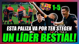 🤘EL BARÇA DE FLICK es un RODILLO🤘15 al VILLARREAL🔥PERDEMOS A TER STEGEN TODA LA TEMPORADA😔 [upl. by Wahkuna921]