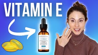 TOP SKIN BENEFITS OF VITAMIN E 😍 DERMATOLOGIST DrDrayzday [upl. by Talmud]