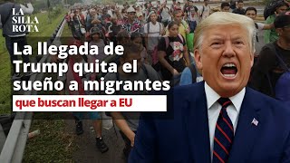 Trump quita el sueño a migrantes que van desde Chiapas a EU [upl. by Enavi]