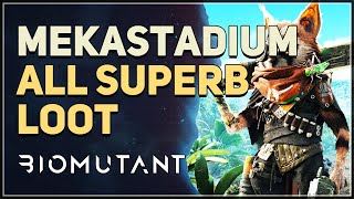 Mekastadium All Superb Loot Biomutant [upl. by Yelkrab]