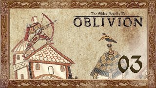 Lets Play Oblivion Modded  03  Arthur gets a job [upl. by Heid]