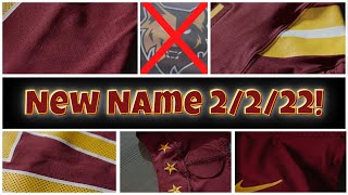 NEW WFT NAME LOGO amp JERSEYS To Be Announced Feb 2 2022 CLUES To New Identity RIP to REDWOLVES [upl. by Eilema]